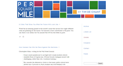 Desktop Screenshot of persquaremile.com